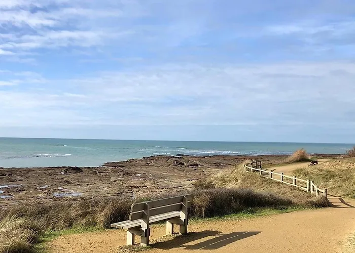 **maison 3 Pieces Avec Jardin A 350m Du Bord De - Wifi, Terrasse, Parking** - Fr-1-231-220 * Brétignolles-sur-Mer